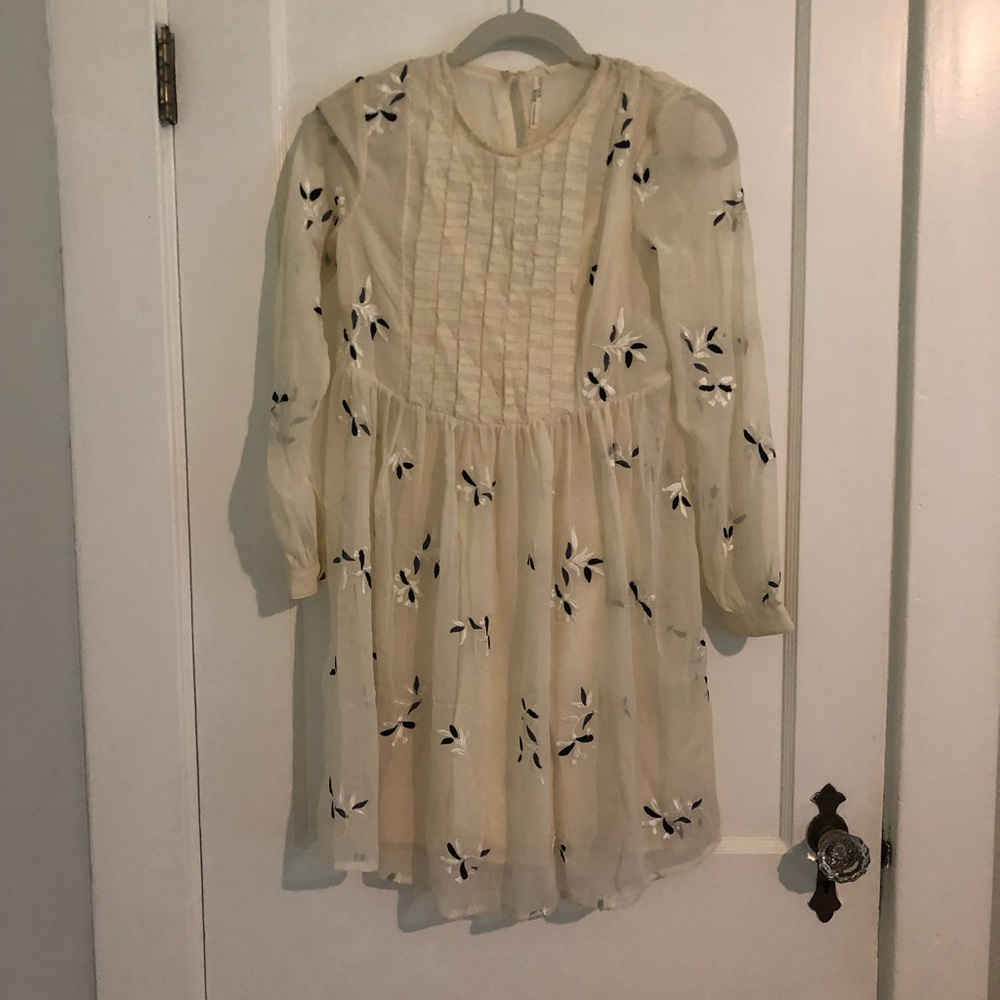 Anthro Peasent Dress